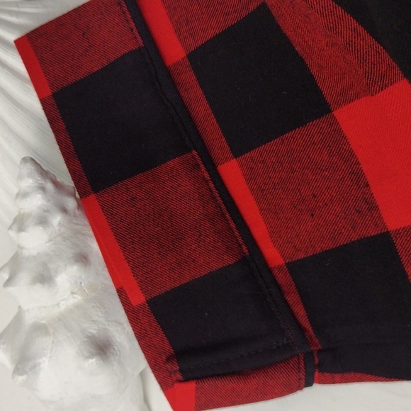 Red & Black Plaid Soft & Cozy Lounge-in-Style Jams SZ XL - Picture 9 of 10